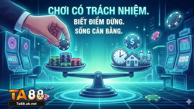 Những công cụ hỗ trợ chơi có trách nhiệm của nhà cái TA88