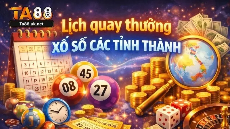 Tầm quan trọng của việc nắm bắt lịch quay thưởng xổ số TA88