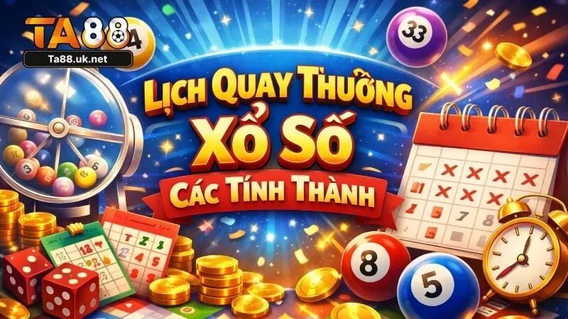 Lịch quay thưởng xổ số miền Trung chi tiết các đài tỉnh