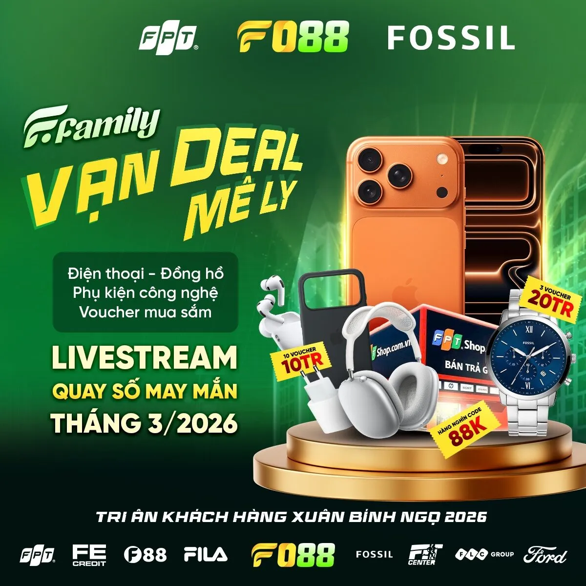 F FAMILY kết nối nhiều thương hiệu